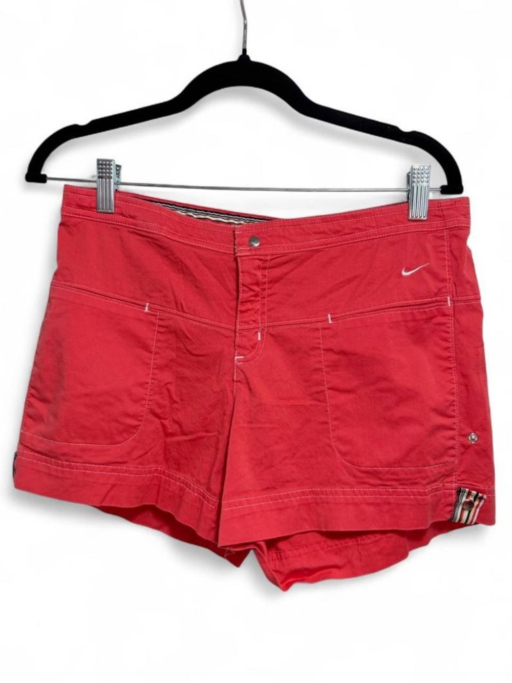 Vintage Y2K Nike coral board mini shorts size small